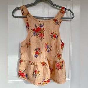 American Eagle Flowery Tank Top